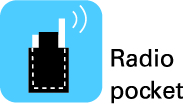 Radio pocket