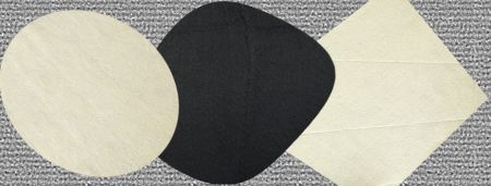 Nadelstich- oder Spunlace-Thermischicht aus Aramid- oder oxidierten Fasern - Thermische Schicht, flexibel auf verschiedene Arten von PSA angewendet, um ihren Schutz gegen Wärme- und Flammenstrahlung zu verbessern.